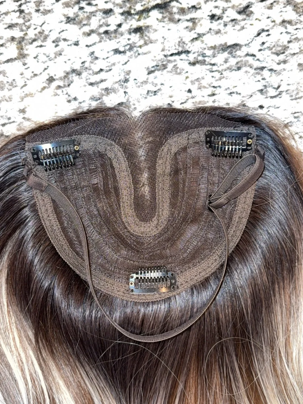 Isaic Hair Toppers for Women 18 Inch Synthetic Hair Topper with 360°